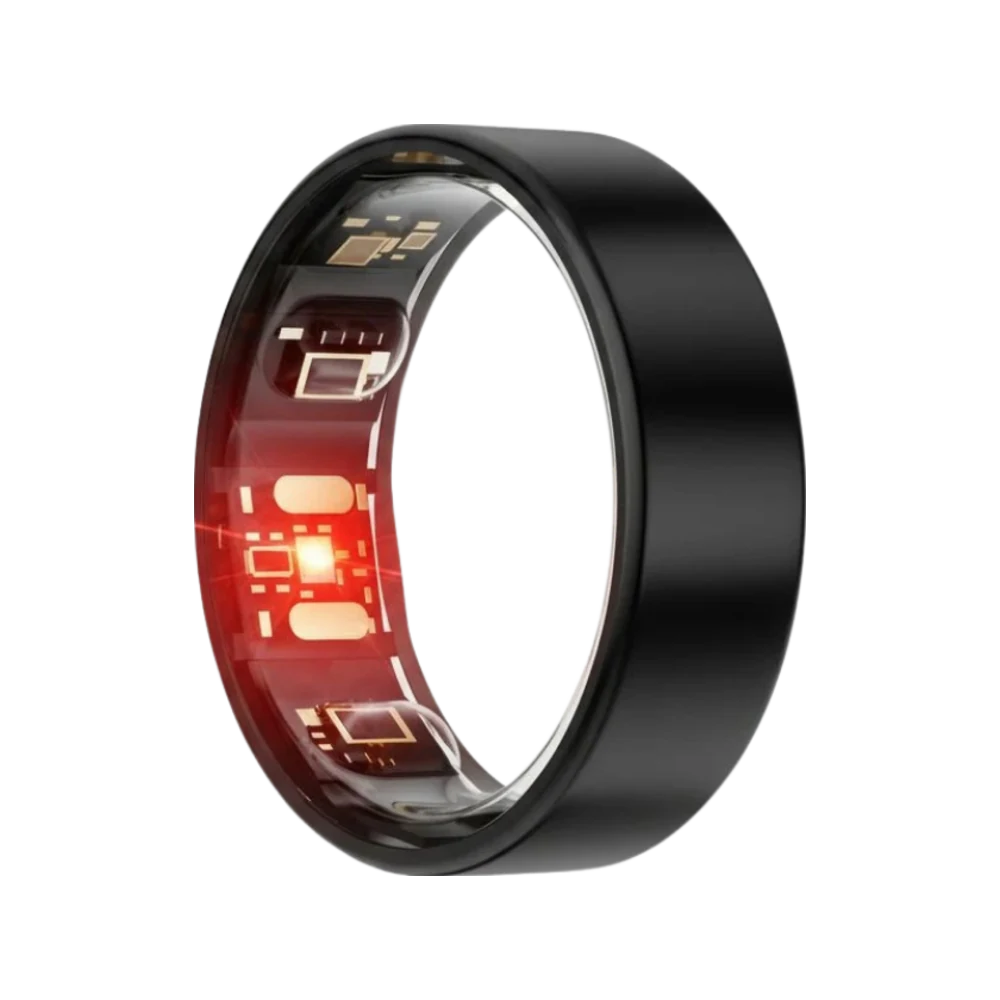 MYnextRING SKY in Schwarz — Titan im Soft-Gloss
